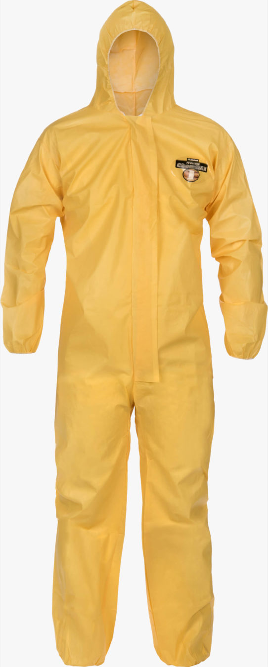 ChemMax® 1 Serged Seam Coverall with Attached Hood - Disposable Clothing